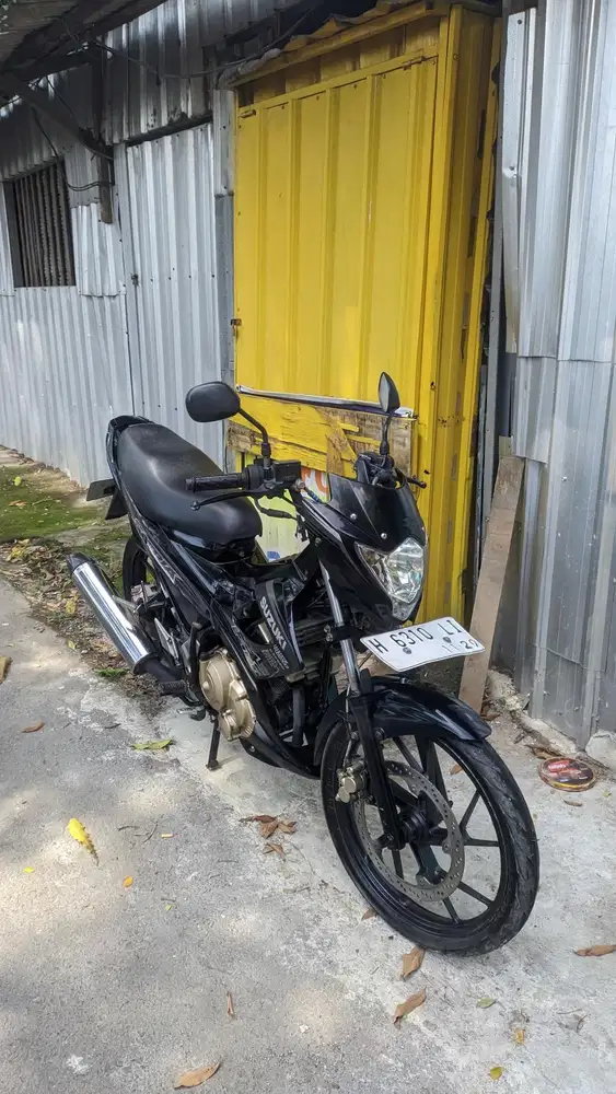Satria Fu Facelift 2014 Hitam Mesin Kempel