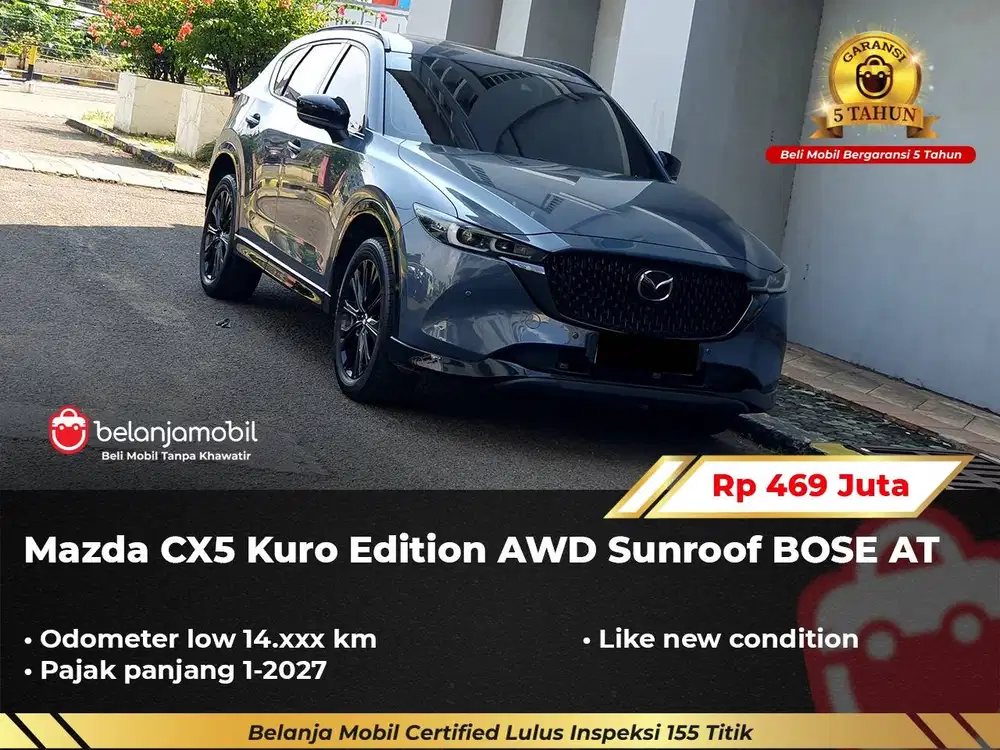 [ LOW KM 14RB ] Mazda CX5 CX 5 CX-5 Kuro Edition AWD Sunroof 2024/2025
