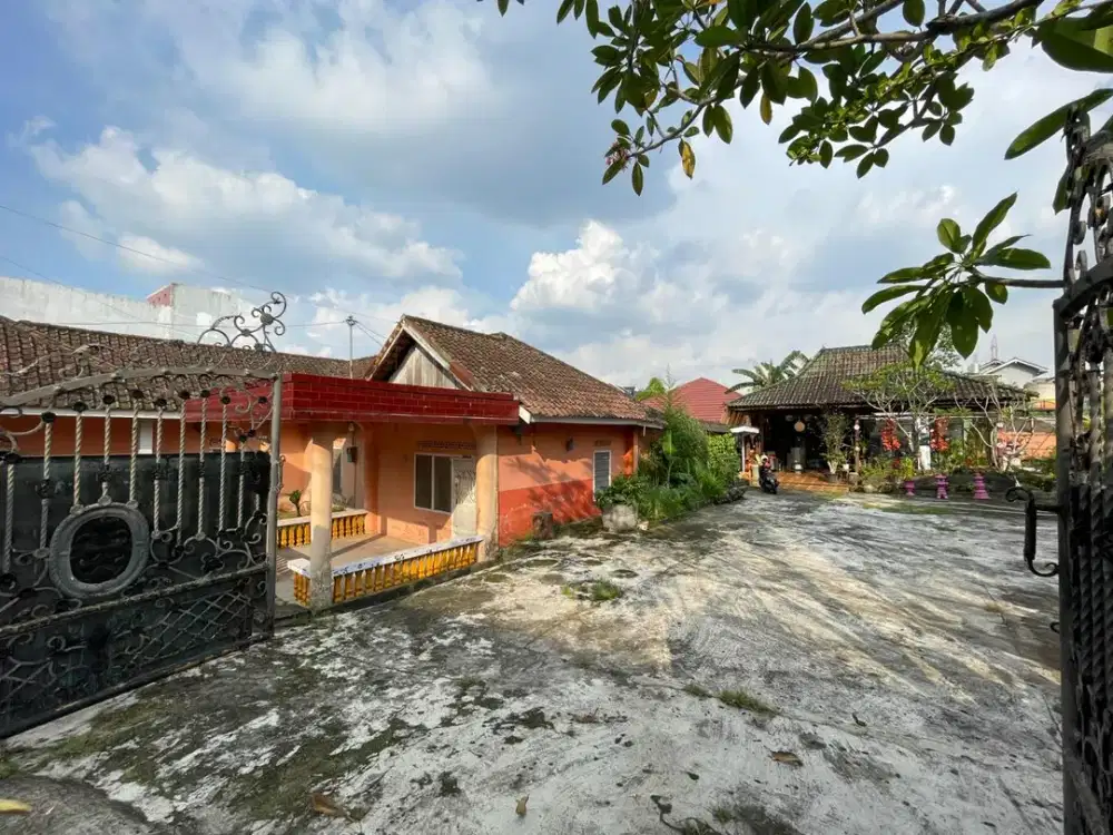 DIJUAL RUMAH TANAH LUAS JALAN SRIJAYA KM 5 PALEMBANG