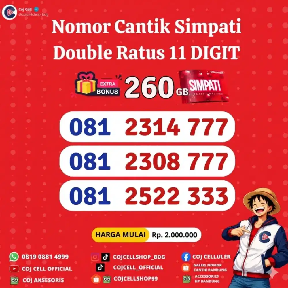 KARTU TELKOMSEL EDISI SPESIAL