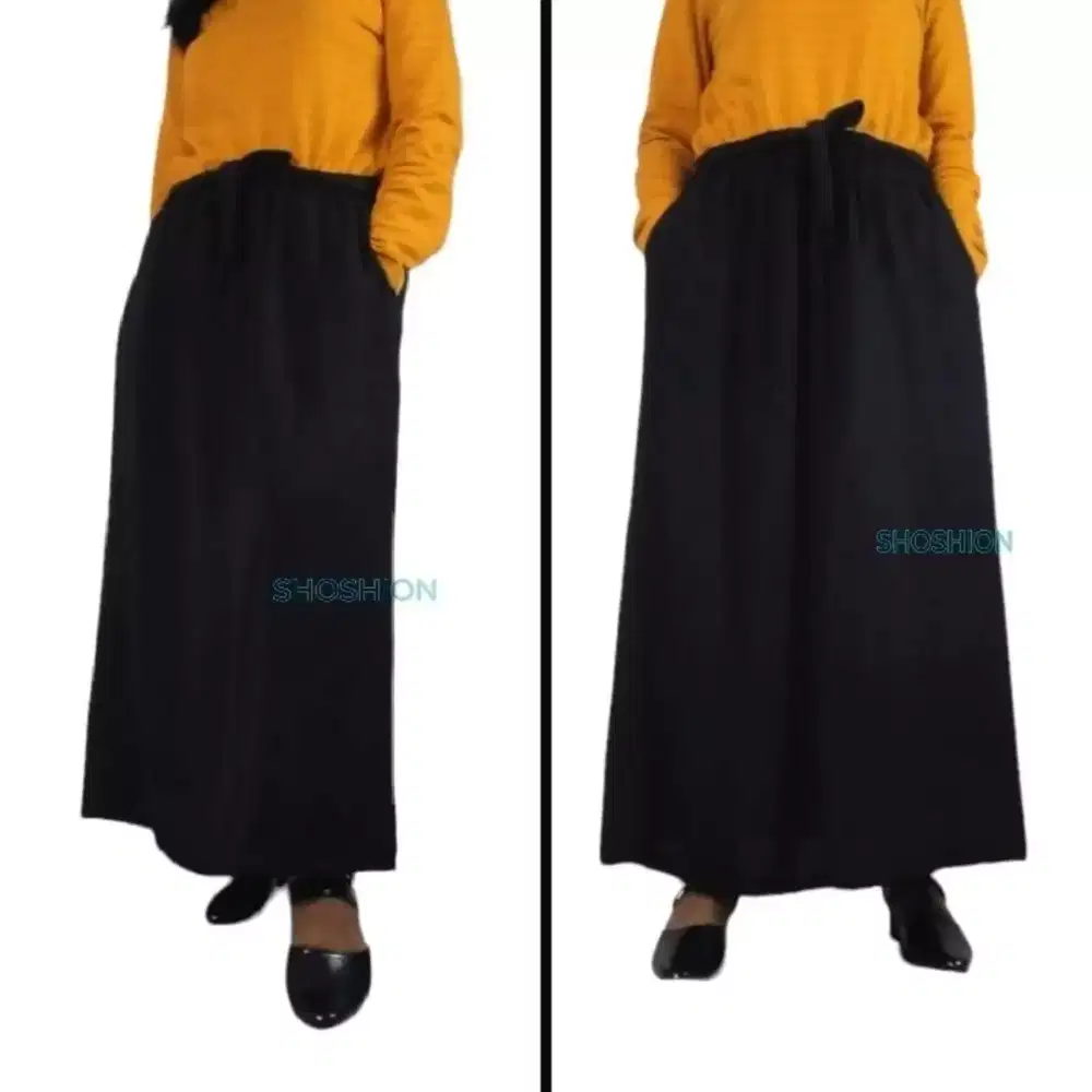 Rok air flow wanita bawahan