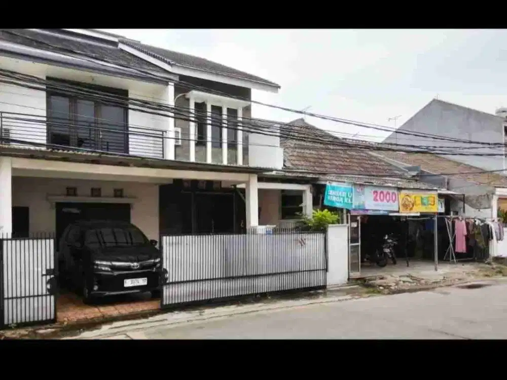 Rumah 2 Lantai Modern + BONUS 2 Unit Kios Aktif (Siap Usaha) - Lokasi Strategis