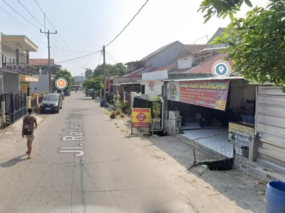 Jual Tanah di Cibinong Asri Berikut Rumah 2 Lantai Setengah Jadi