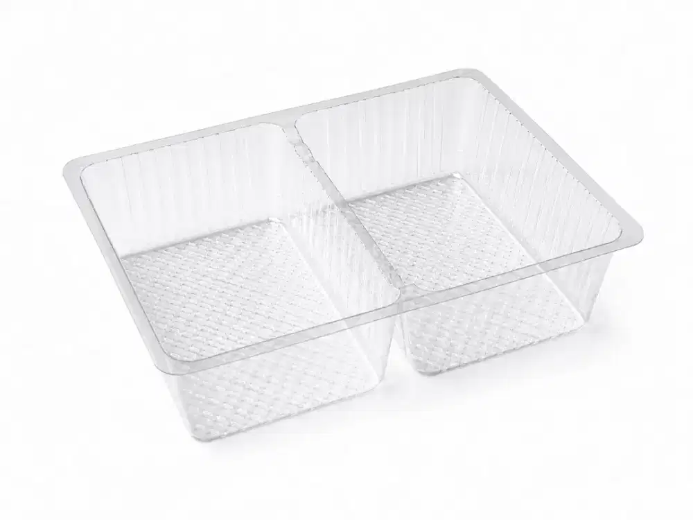 Tray Mika Dual Compartment