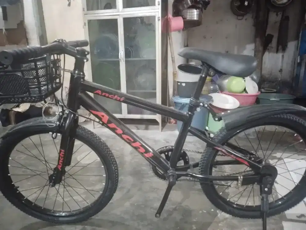 Sepeda anak ada keranjang