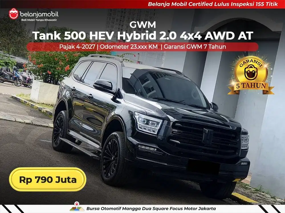 [ 4x4 ] GWM Tank 500 HEV Hybrid 2.0 AWD AT 2024/2025