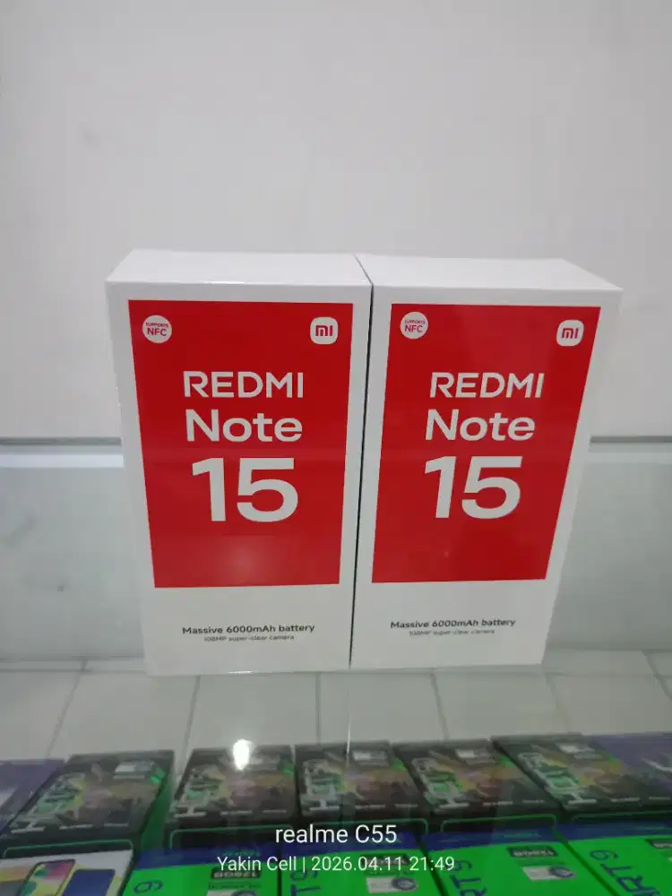 Xiaomi Note 15 8/128 GB Helio G100 AMOLED Camera 108 MP Garansi Resmi