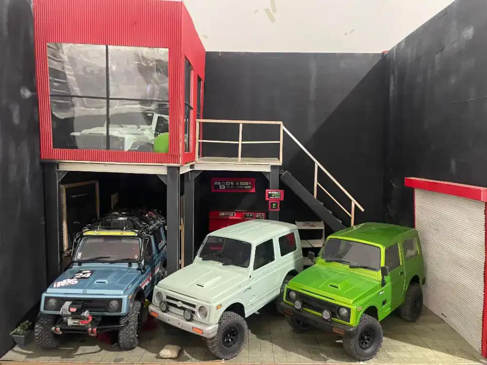 Set rc offroad plus diorama