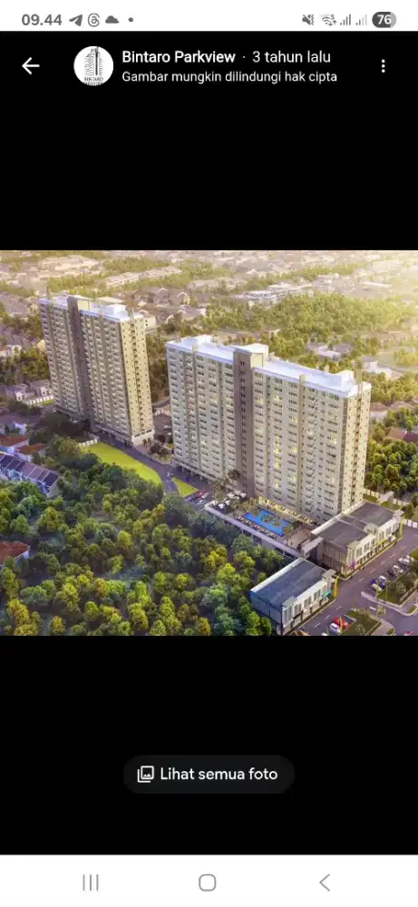 DIJUAL CEPAT APARTEMENT 2 BR FULL FURNISHED