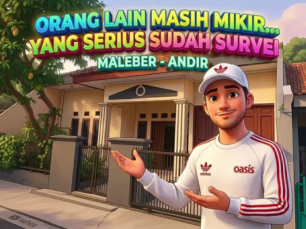MURAH DEKAT DENGAN BANDARA HUSEIN, MALEBER, ANDIR, GARUDA, BANDUNG KOTA.
