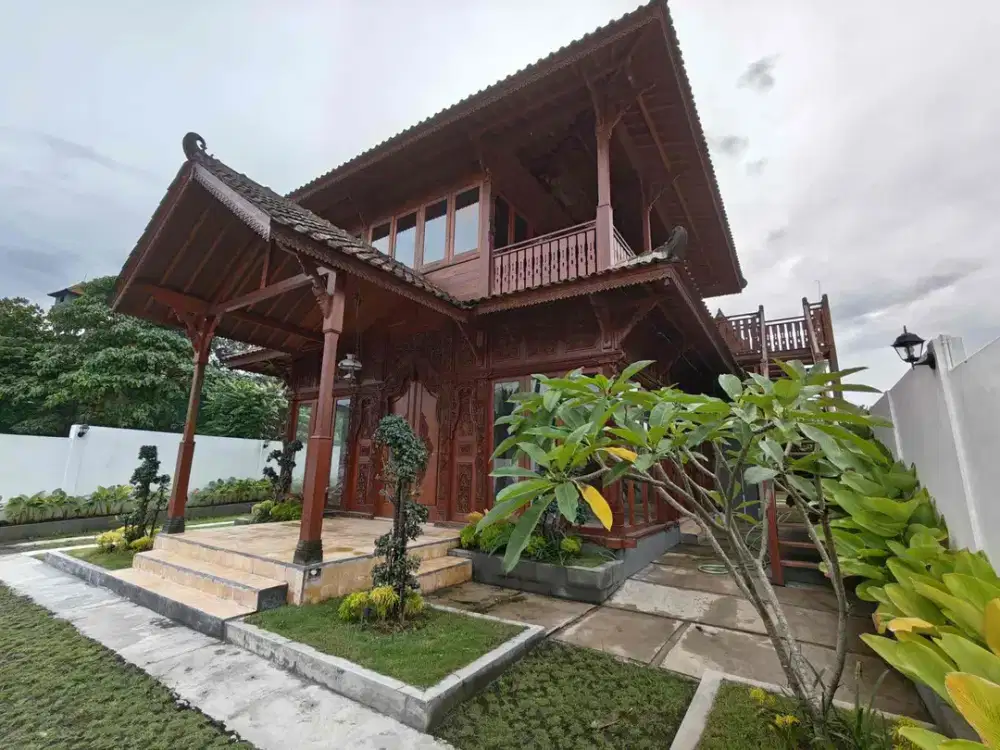Living Nature Exclusive Java Joglo  Teak Wood Living 
Perfect blend of culture Location Singekerta  At Ubud