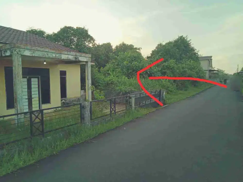 dijual tanah siap untuk bangun rumah di jl sungai raya dalam