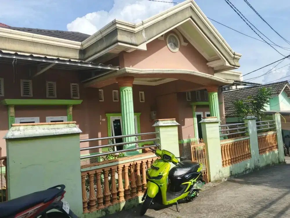 DIJUAL RUMAH LUAS JALAN ABUSAMAH PALEMBANG