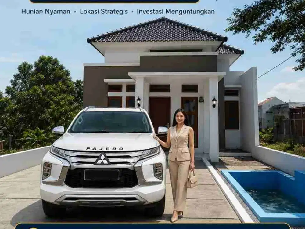 RUMAH SIAP HUNI HANYA 04 MENIT DARI JL RAYA CIBIRU DEKAT POM BENSIN CIBIRU