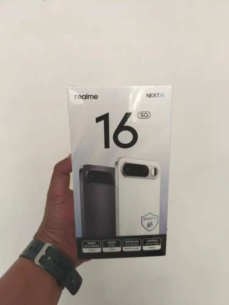 Realme 16 5G 8/256GB Baru Segelbox