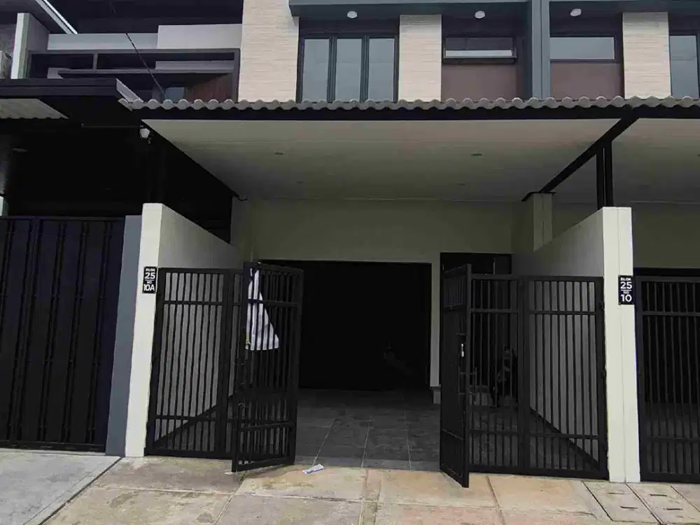 Rumah Baru 2 Lantai Desain Minimalis dan moder Meruya Jakarta Barat