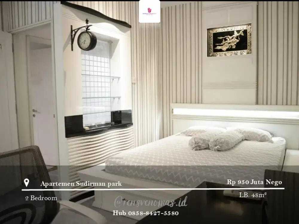 Dijual Apartement Sudirman Park Full Furnished Tower A