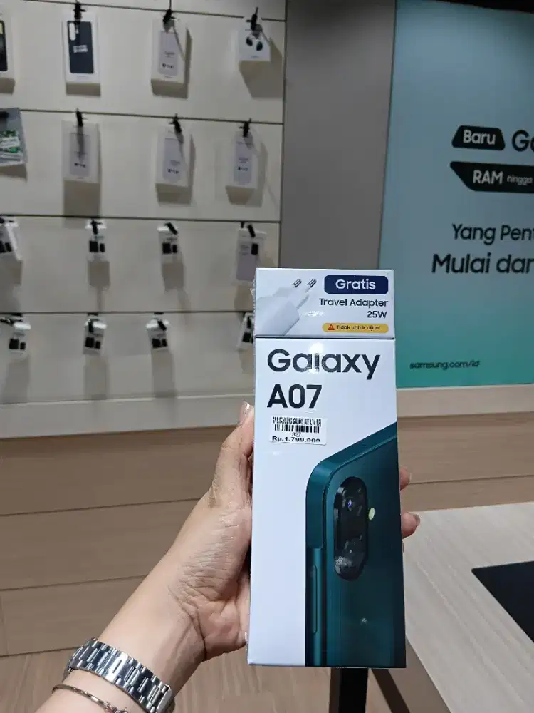 Ready samsung A07 4/64 garansi resmi 1tahun atlantis dahsyat