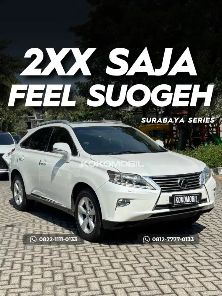 LEXUS RX270 HK VERSION 2012