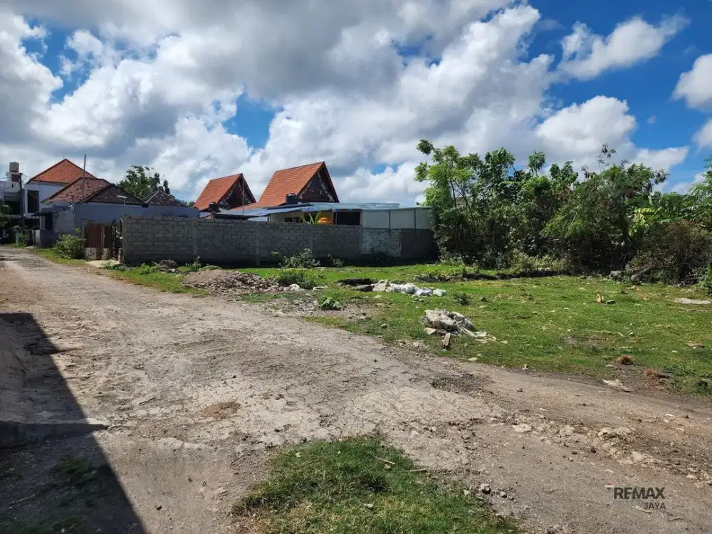 Tanah 3,09 Are Cocok untuk Villa atau Rumah Dijual, di Ungasan