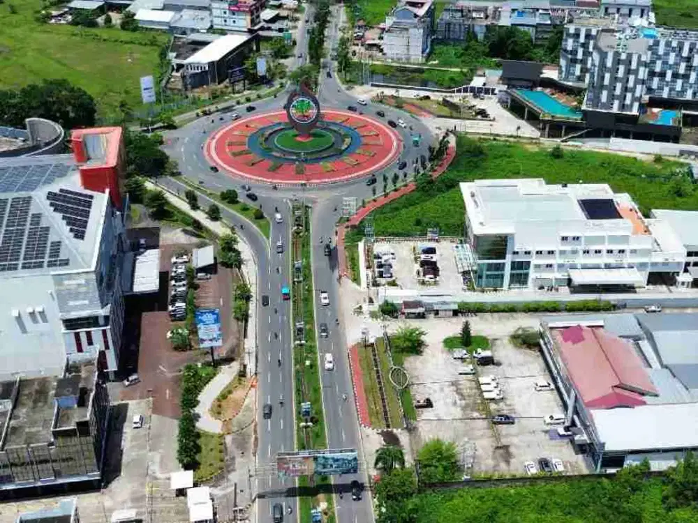 Di jual Tanah Strategis Tepi Jalan Ahmad Yani 2 Samping Dealer Mitsubishi