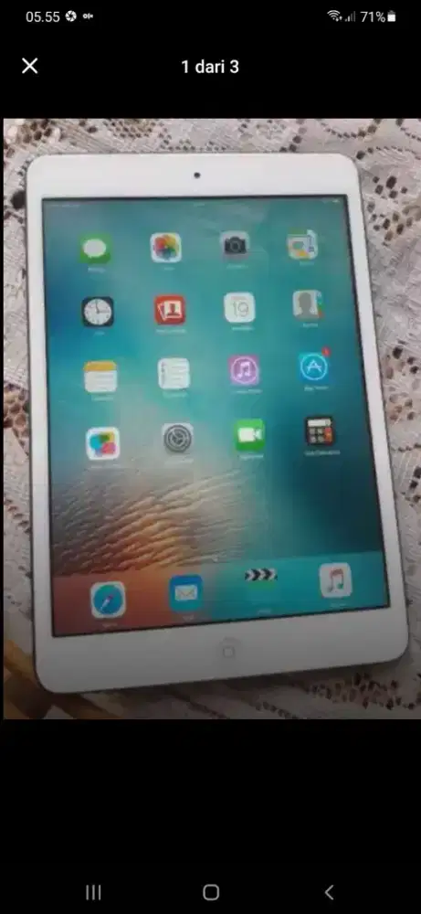 Ipadd mini 16gb wificell
Buat game2 anak2 dan kasir toko
Normali