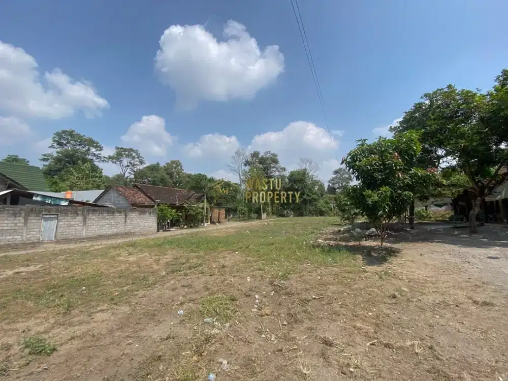 Tanah Pekarangan di Kalasan, Lahan Luas Siap Bangun