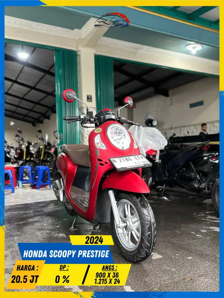 HONDA SCOOPY PRESTIGE 2024 MESIN AMAN BOSKUU HIKMAH MOTOR KEPUH