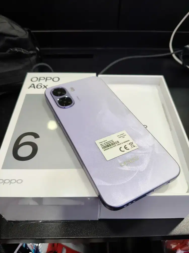 OPPO A6X RAM 4+8/128 GARANSI RESMI