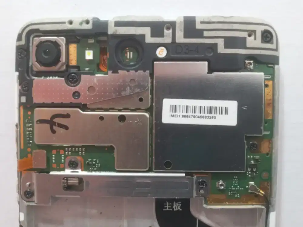 MESIN REDMI 6A + FRAME ORI SEGEL NORMAL TEST  TANPA PIN/POLA