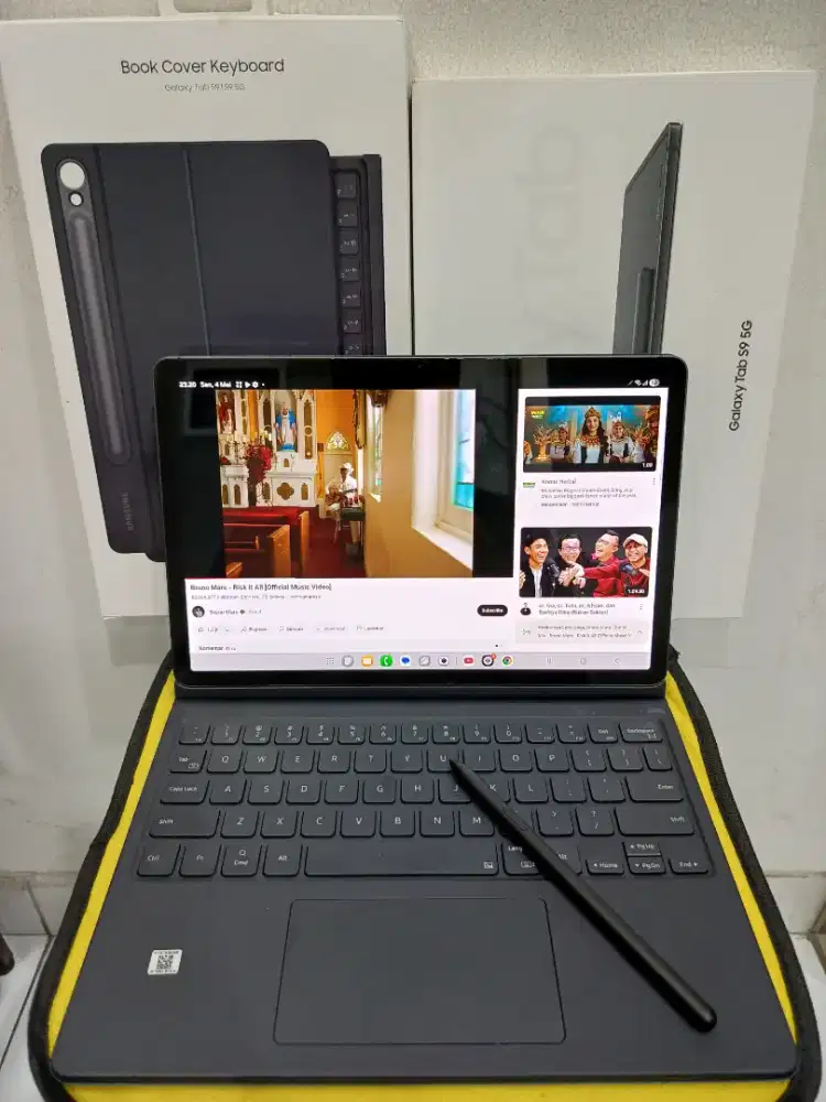 Samsung Tab S9 5G 12/256 Resmi Sein, Mulus, Lengkap, Nominus, Siap Pke