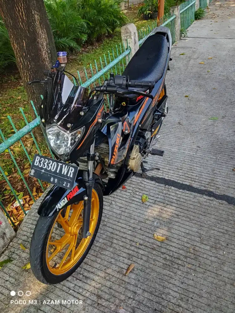 SUZUKI SATRIA FU 150 THN 2013 LENGKAP