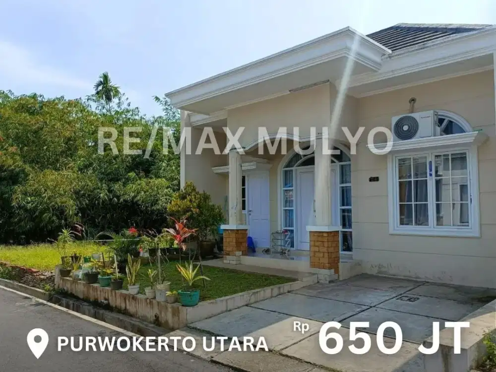 Dijual Rumah Minimalis Modern Siap Huni Area Purwokerto Utara