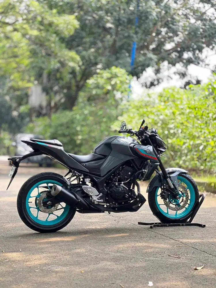 KM LOW! YAMAHA NEW MT25 2023 GREY PAJAK ON LIKE NEW