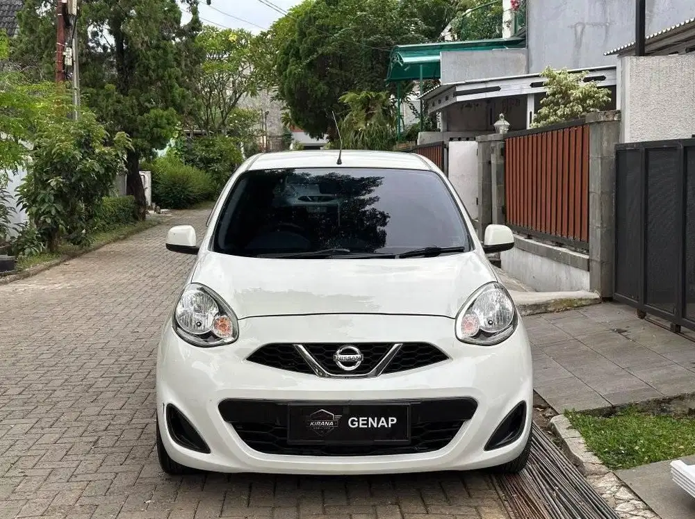 Nissan march L 2014 MT Manual Low Km Siap Pakai
