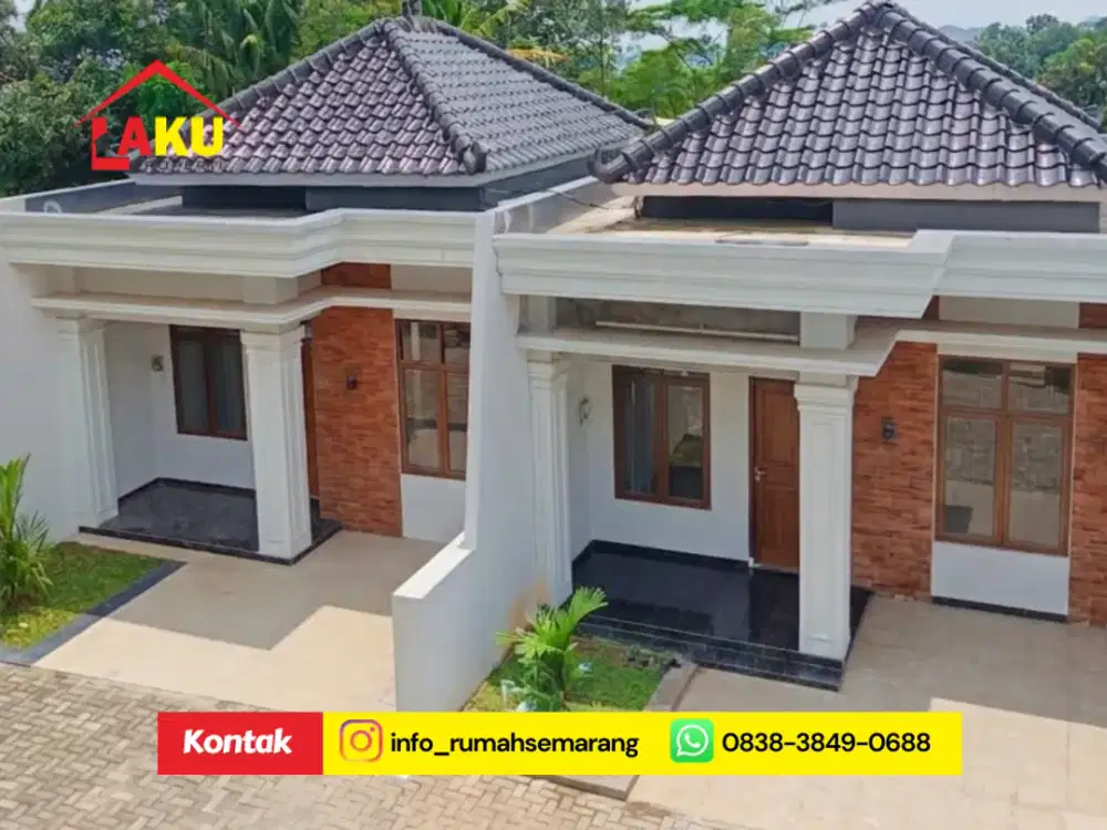 Hot Sale! Rumah Mewah 1 Lantai Banyumanik Fasum Kolam Renang Siap Huni Harga Promo