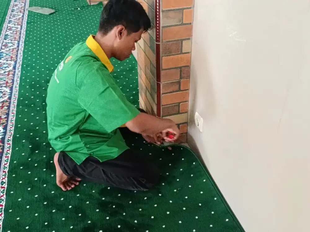 jual karpet masjid meteran - bahan lembut