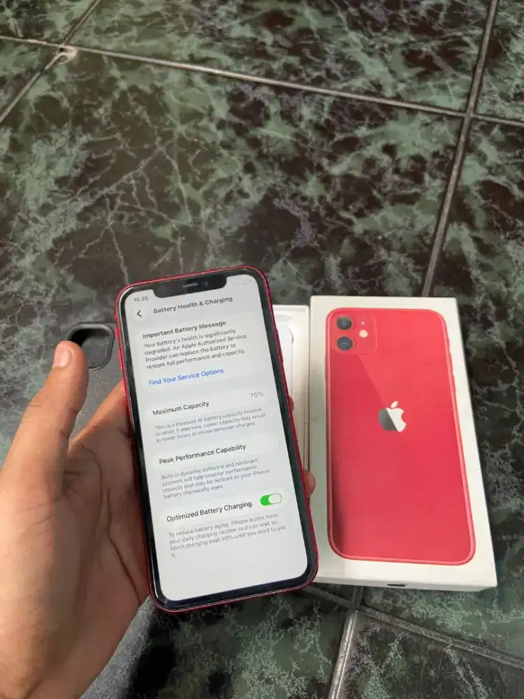 IPHONE 11 64 GB RED IBOX