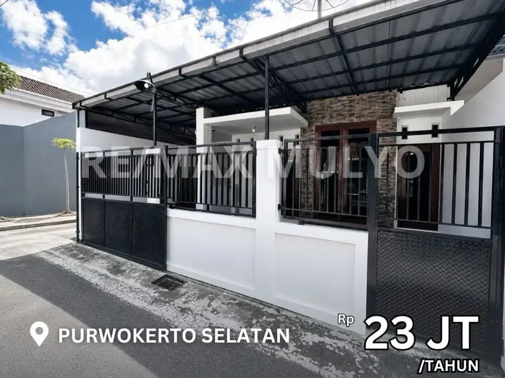 Disewakan Murah Rumah Siap Huni Area Purwokerto Selatan