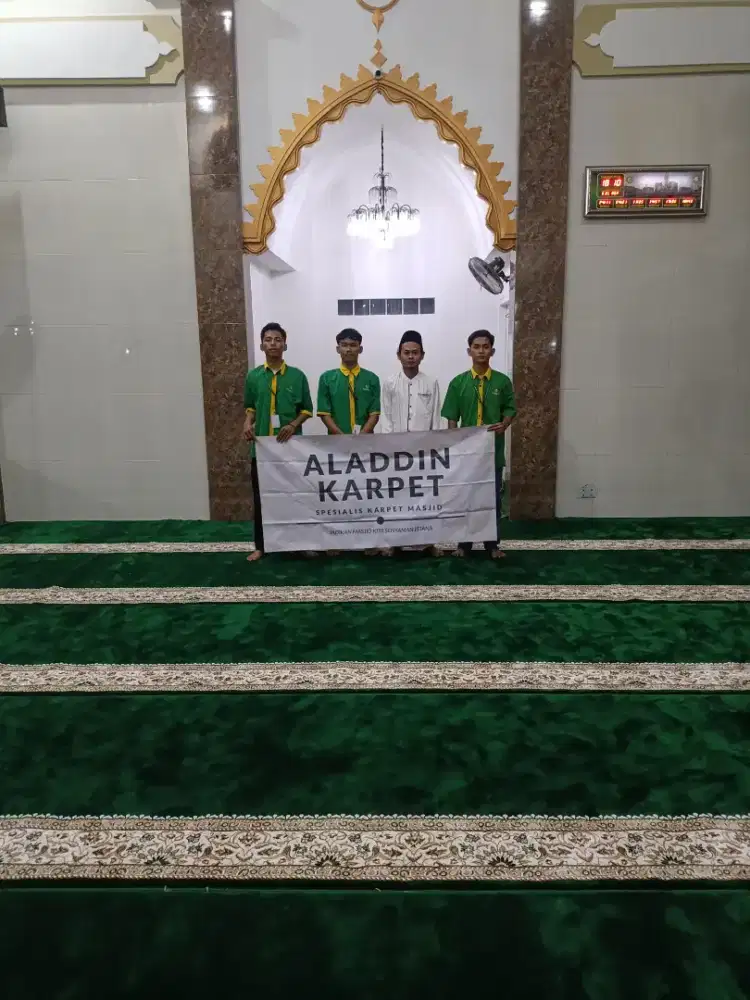 Karpet Masjid Import Tipe Kano Lembut dan nyaman untuk ibadah