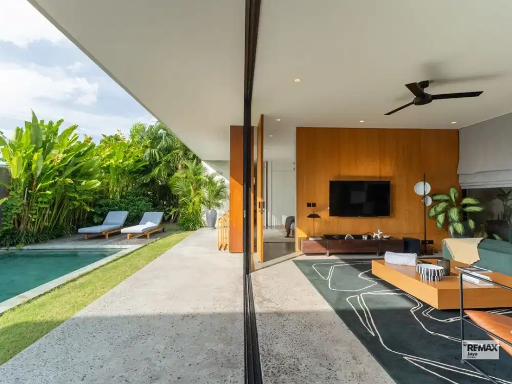 Modern Contemporary 2 Bedroom Villa For Rent, In Canggu Area