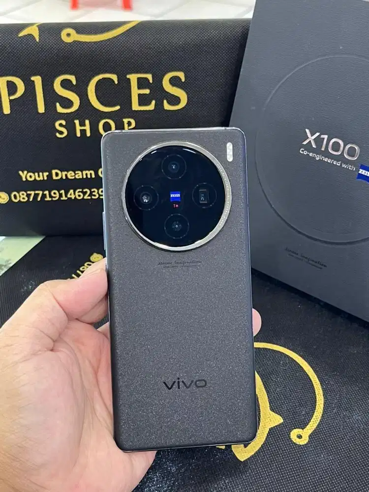 VIVO X100 5G RAM 12/256 RESMI FULSET MULUS