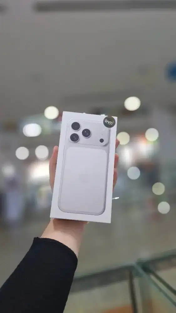 iPhone 17  Pro 256GB Silver Garansi Resmi, Green Peel, bnib no repack