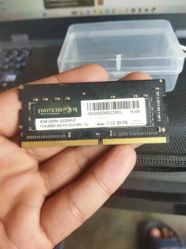 Ram imperion DDR4 8GB 3200MHZ Laptop