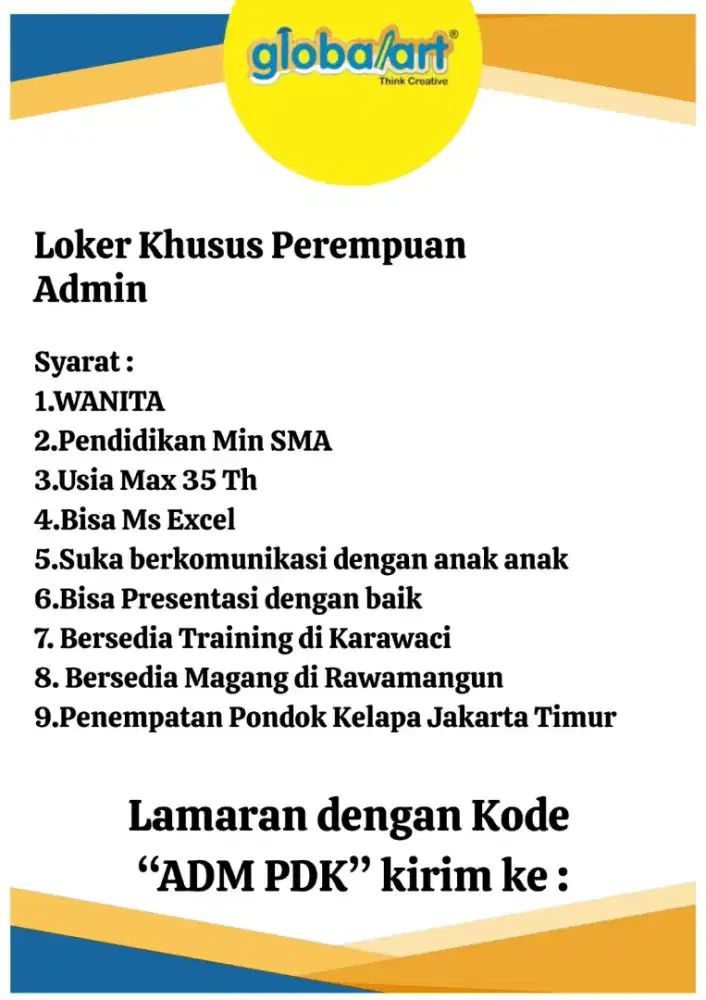 Loker Khusus Perempuan
