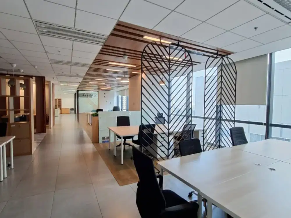 HOT STOCK FULL FURNISHED Disewakan Ruang Kantor 277sqm - Pakuwon Tower - Kota Kasablanka - Menteng - Tebet