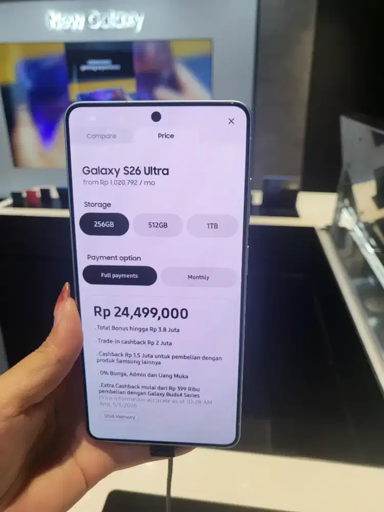 Cicilan Samsung Galaxy S26 Ultra cukup menggunakan KTP