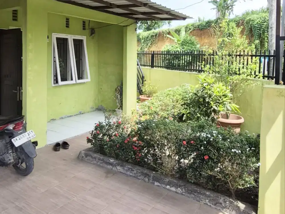 RUMAH MURAH SIAP HUNI SUDAH ADA ROOFTOP LOKASI STRATEGIS DI KOMP. CIPTA RESIDENCE - NAMORAMBE