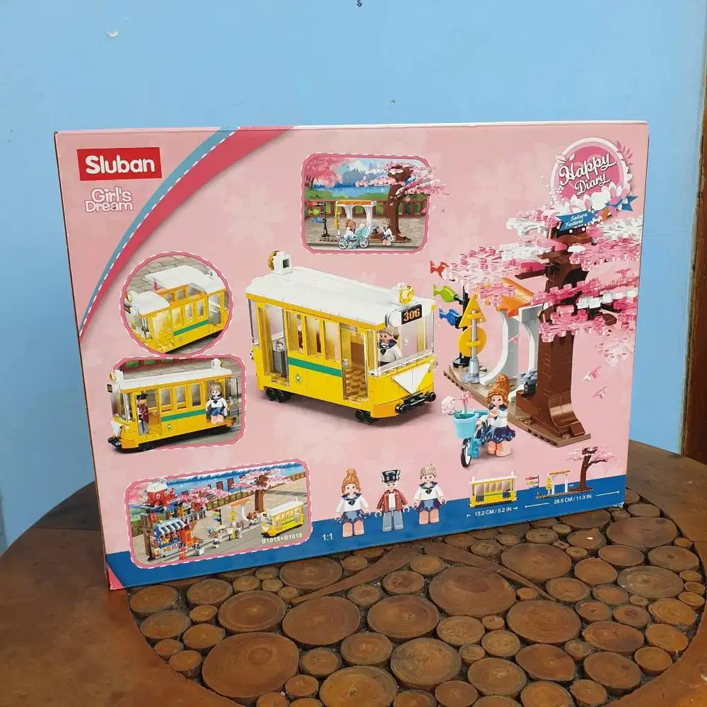 Sluban Bricks / Mainan Lego sakura Miniature