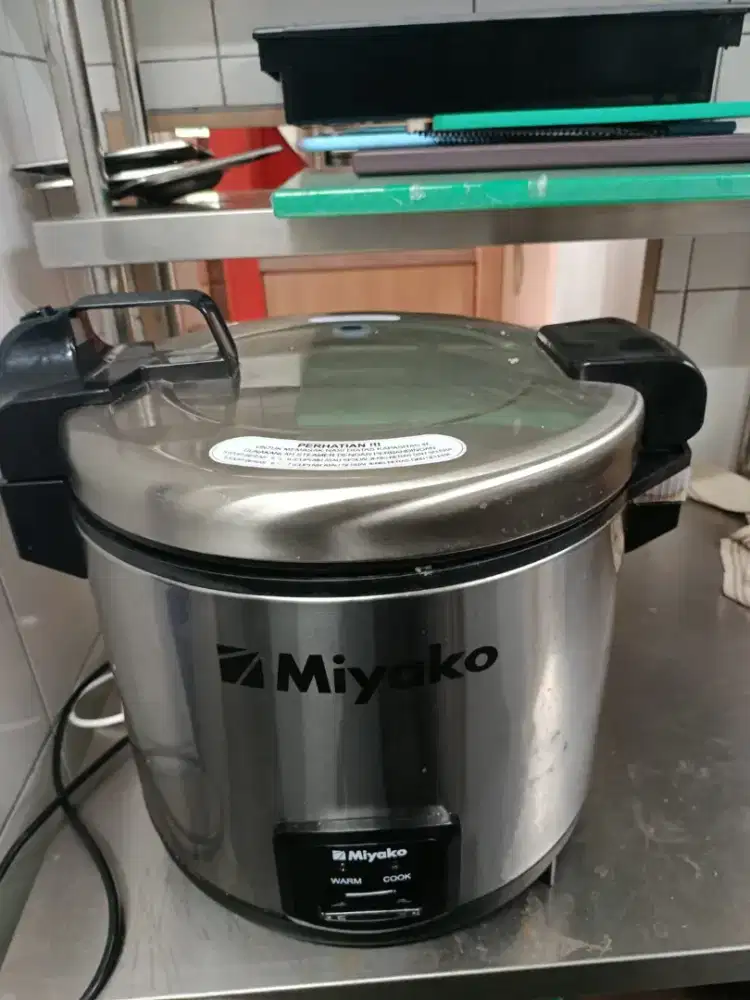 Rice Cooker Stainless Miyako MCG-171 (6 Liter) - Eks Resto